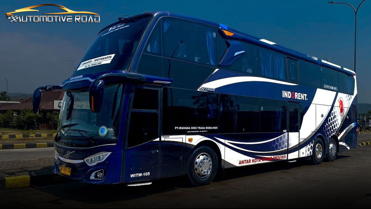 PO Unicorn Indorent Rilis 2 Bus Tingkat Baru Pakai Sasis Volvo