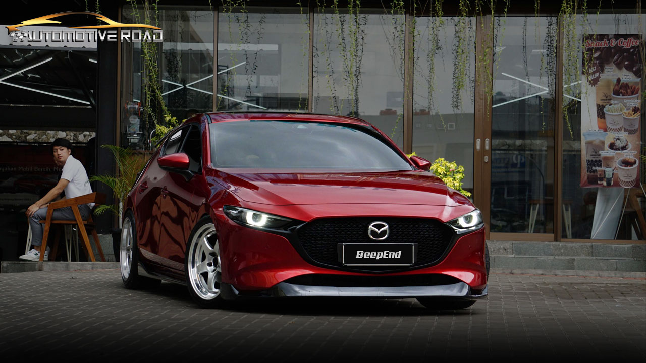 Modifikasi Minimalis Mazda 3 Body Kit dan Velg Baru untuk Tampilan yang Lebih Sporty